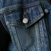 Alexander McQueen hybrid denim biker jacket