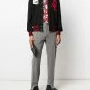 Alexander McQueen Skull intarsia bomber jacket 6 Alexander McQueen skull intarsia bomber jacket