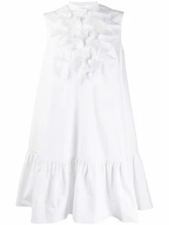 Alexander McQueen ruffled yoke dress