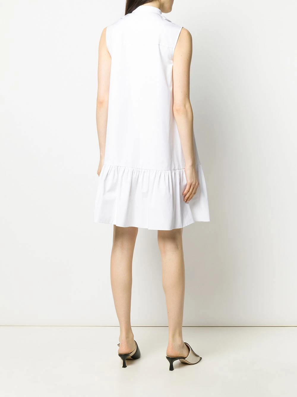 Alexander McQueen Ruffled yoke dress 4 Alexander McQueen ruffled yoke dress