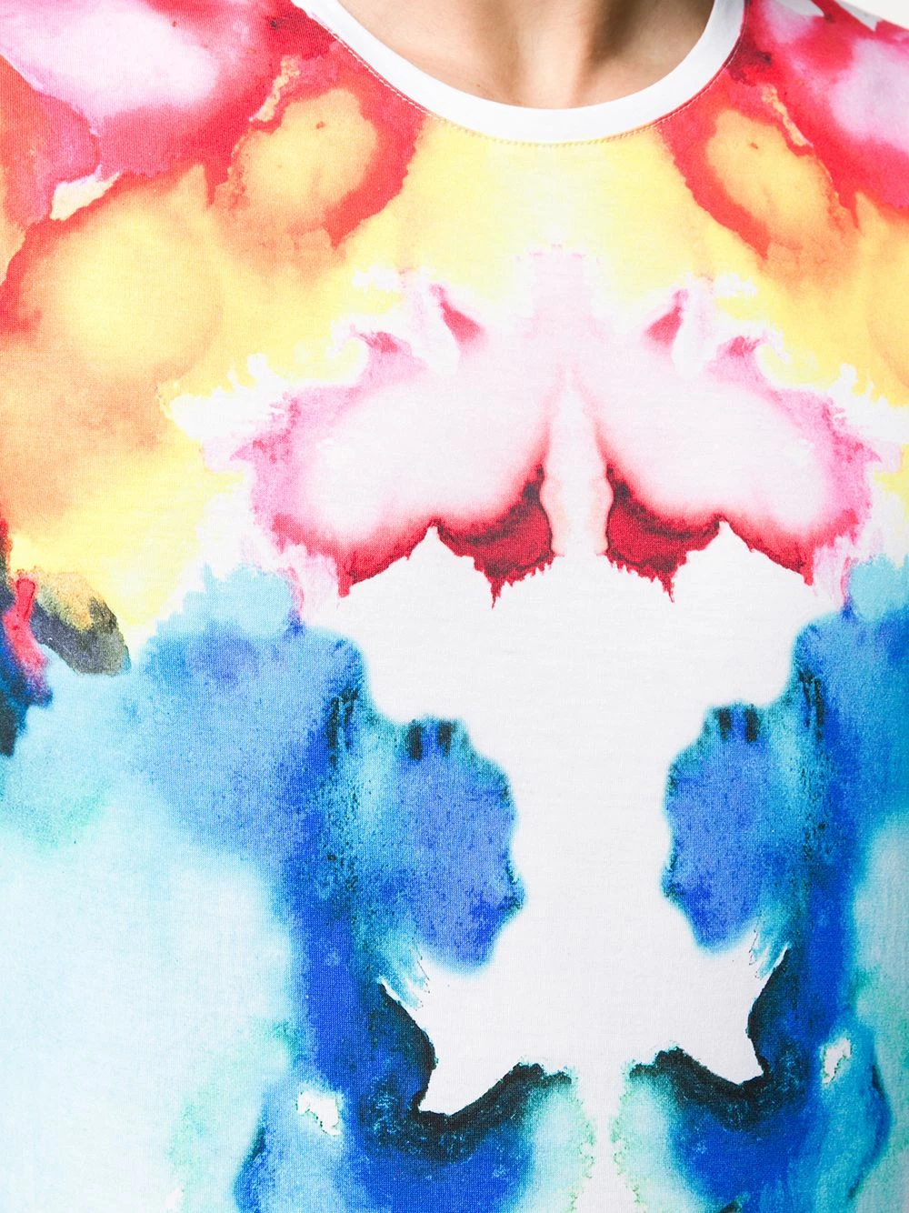 Alexander McQueen Tie dye print T shirt 5 Alexander McQueen tie-dye print T-shirt