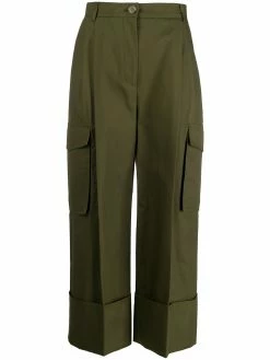 Alexander McQueen cropped cargo trousers