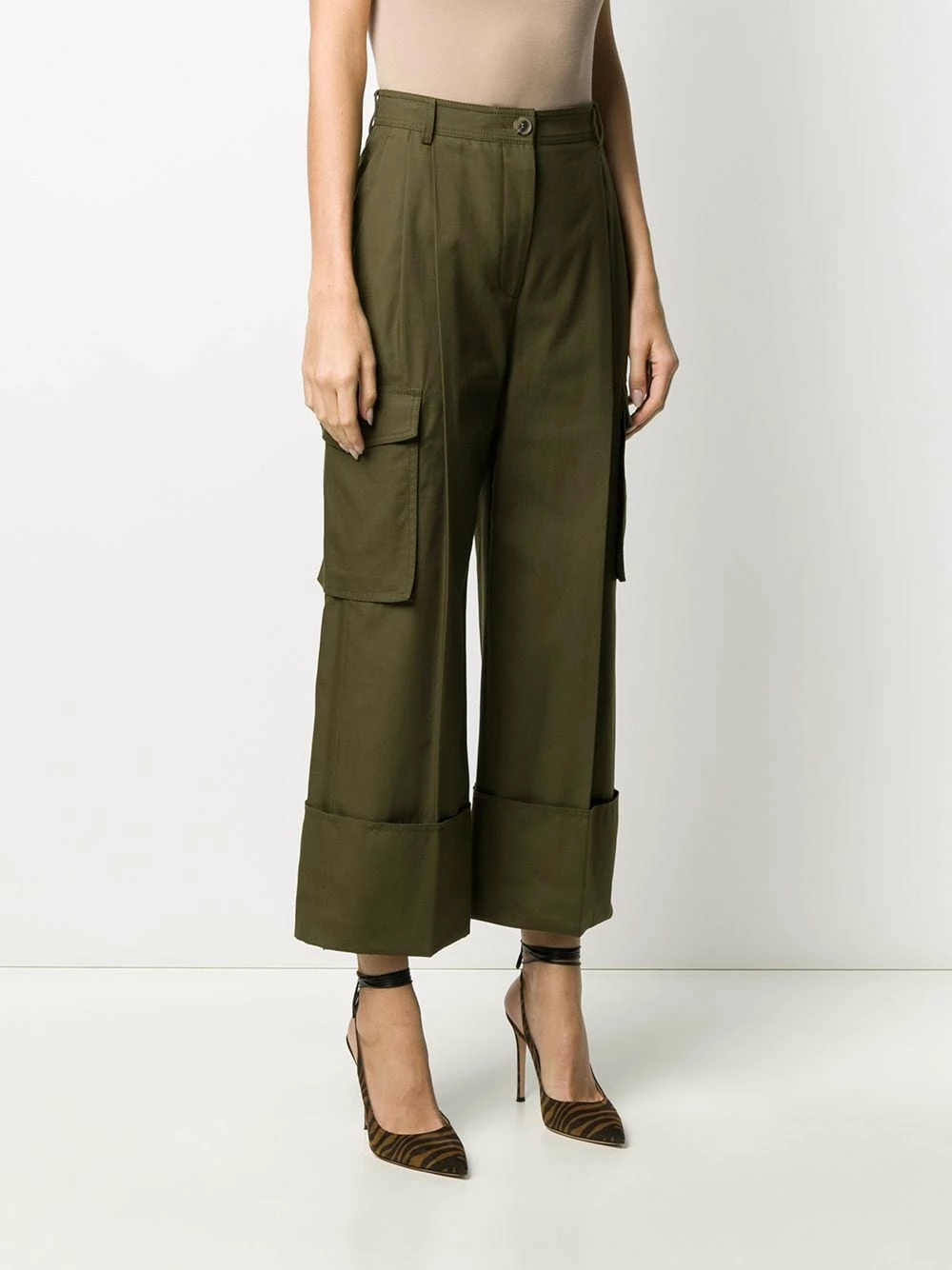 Alexander McQueen Cropped cargo trousers 3 Alexander McQueen cropped cargo trousers