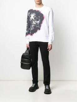Alexander McQueen abstract print sweatshirt