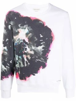 Alexander McQueen abstract print sweatshirt