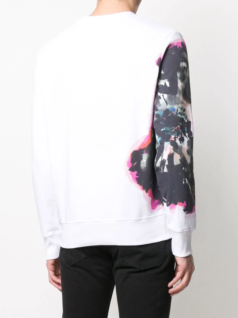 Alexander McQueen Abstract print sweatshirt 4 Alexander McQueen abstract print sweatshirt