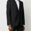 Alexander McQueen pinstripe panelled suit jacket