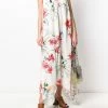 Alexander McQueen Endangered Flower print sleeveless dress