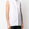 Alexander McQueen Lace inserts sleeveless shirt 7 Alexander McQueen lace inserts sleeveless shirt