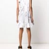 Alexander McQueen illustration printed dress