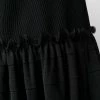 Alexander McQueen tulle skirt ribbed sleeveless dress
