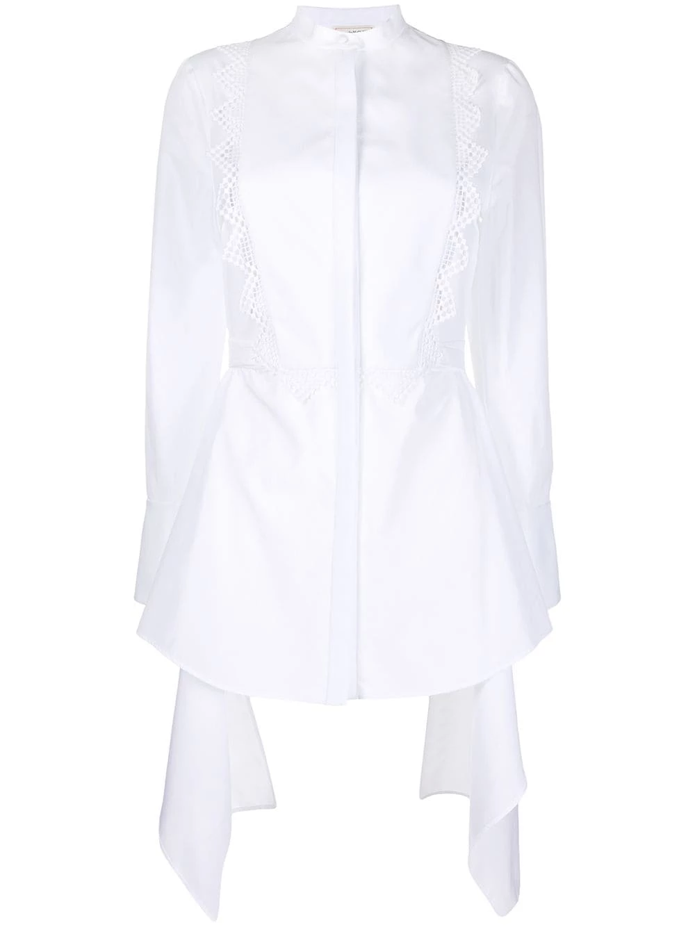 Alexander McQueen Draped shirt 1 Alexander McQueen draped shirt