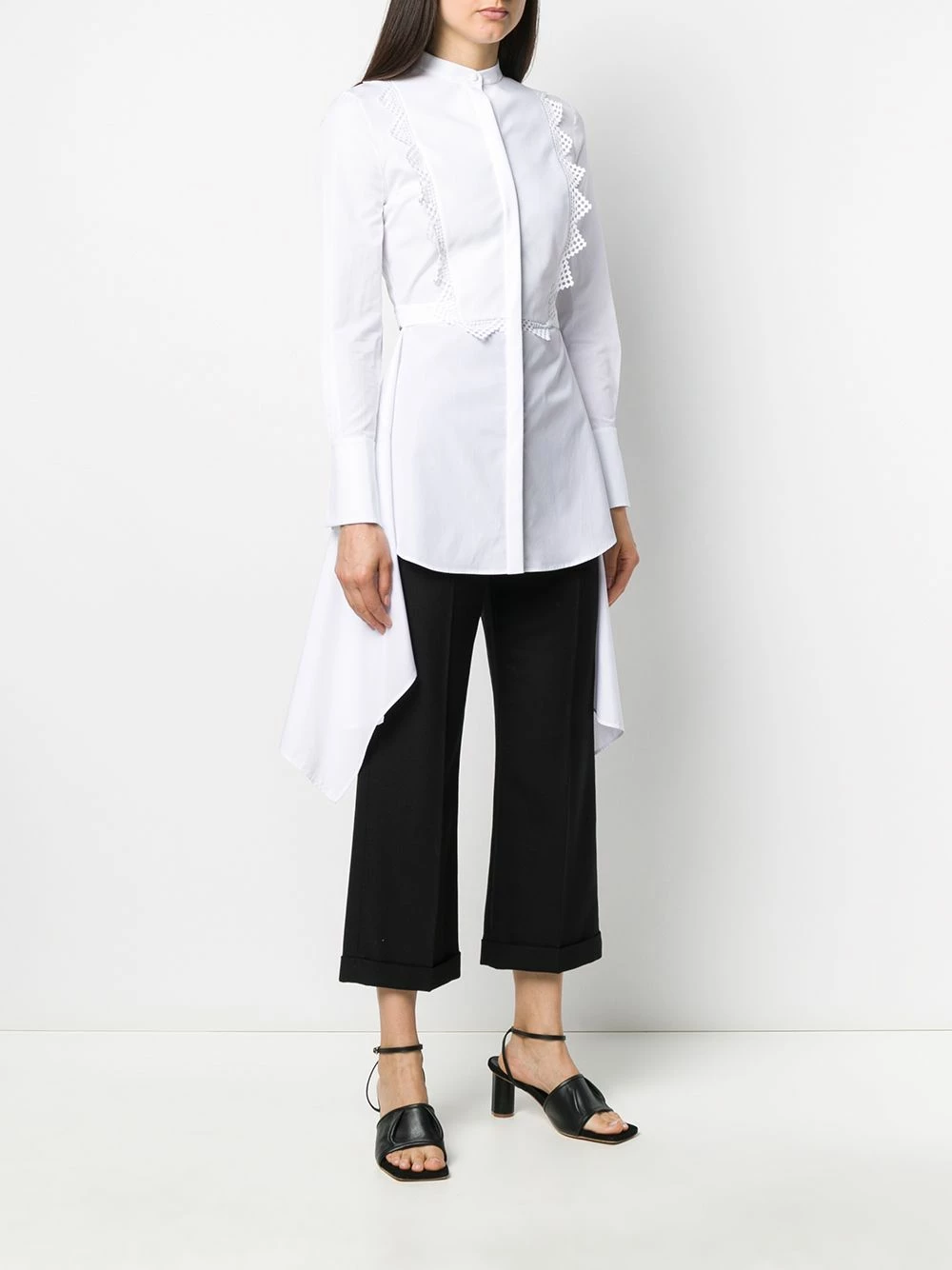 Alexander McQueen Draped shirt 3 Alexander McQueen draped shirt