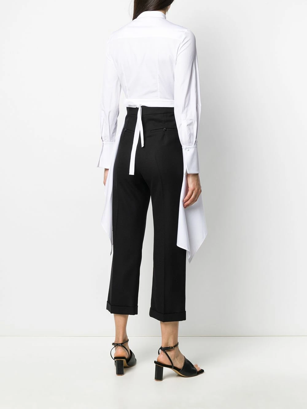 Alexander McQueen Draped shirt 4 Alexander McQueen draped shirt