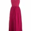Alexander McQueen long pleated skirt dress