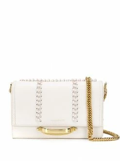 Alexander McQueen braid-detailed shoulder bag
