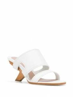 Alexander McQueen strappy leather mules