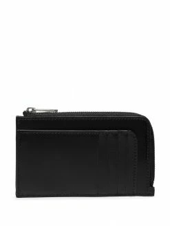 Alexander McQueen logo-print zip-around wallet