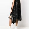 Alexander McQueen Dancing Girl asymmetric dress