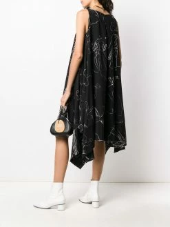 Alexander McQueen Dancing Girl asymmetric dress