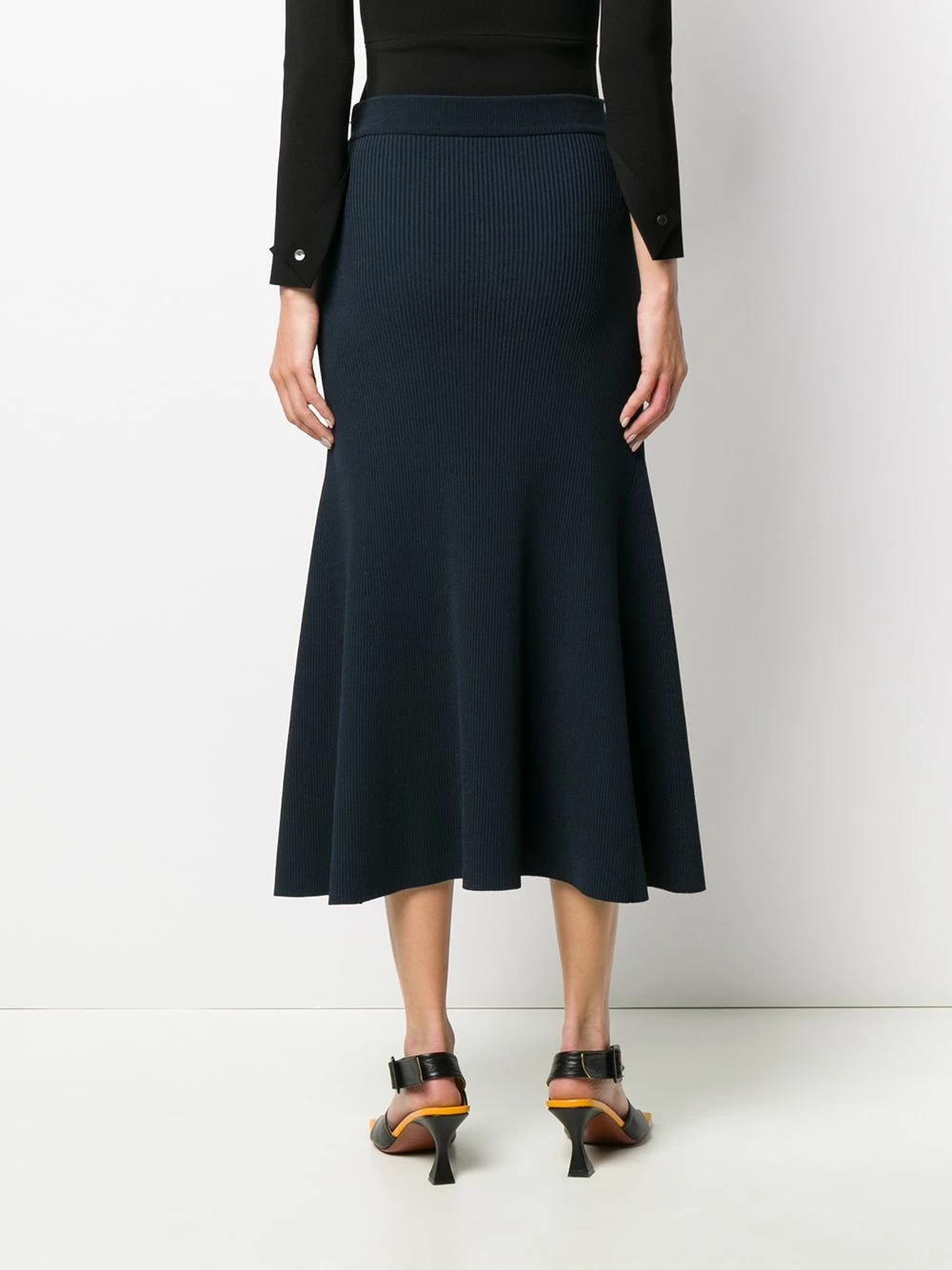 Alexander McQueen Lattice ribbed knit skirt 4 Alexander McQueen lattice ribbed knit skirt