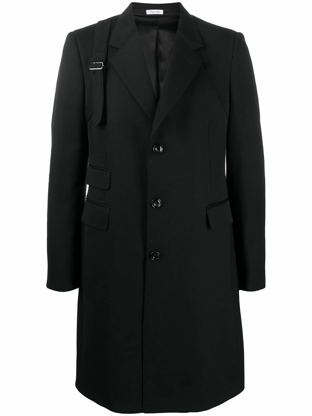 Alexander McQueen Single breasted cavalry twill coat 1 Alexander McQueen single-breasted cavalry twill coat