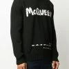 Alexander McQueen logo-intarsia crew-neck jumper