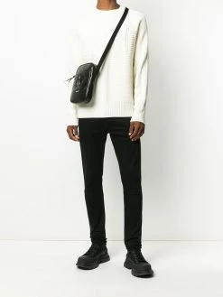 Alexander McQueen cable-knit skull jumper