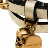 Alexander McQueen Wrapped skull bracelet 5 Alexander McQueen wrapped skull bracelet