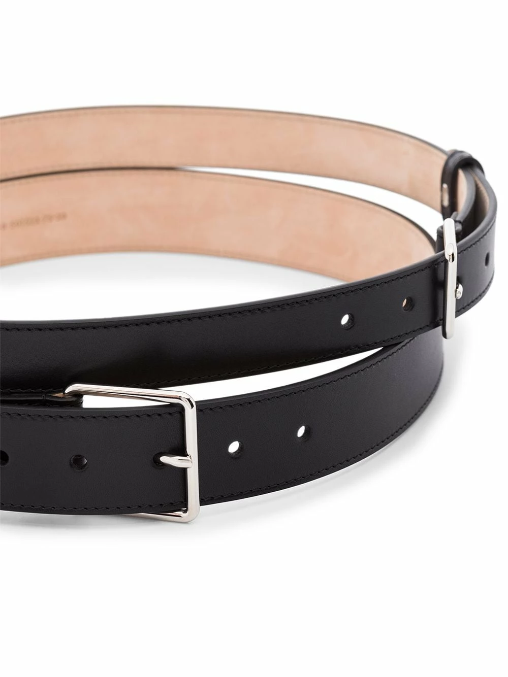 Alexander McQueen Double buckle belt 2 Alexander McQueen double buckle belt