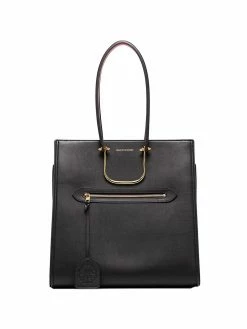 Alexander McQueen The Tall Story leather shoulder bag