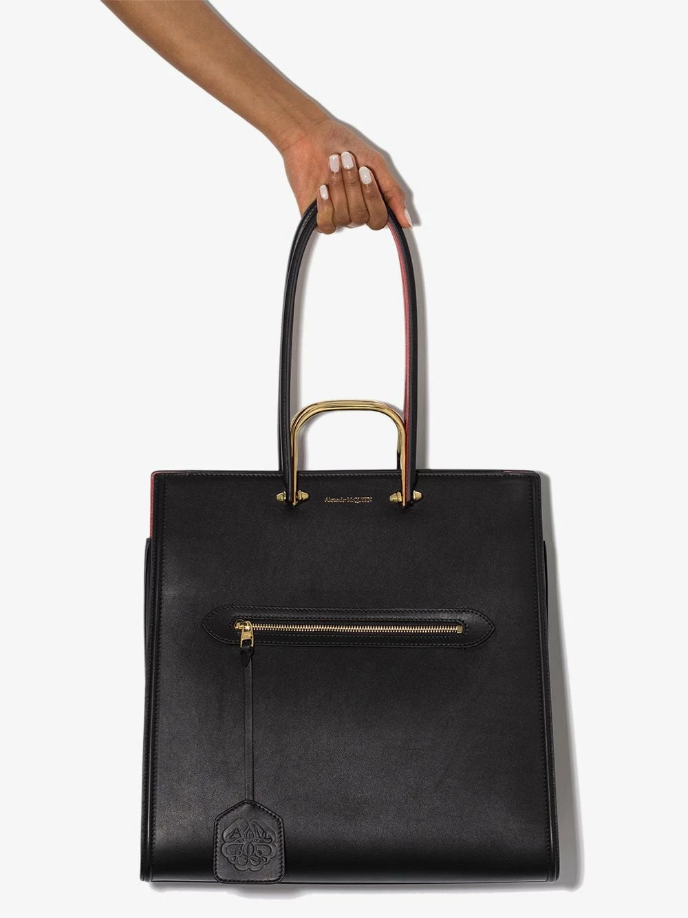 Alexander McQueen The Tall Story leather shoulder bag 4 Alexander McQueen The Tall Story leather shoulder bag