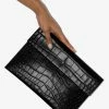 Alexander McQueen Croc effect envelope clutch bag 7 Alexander McQueen croc effect envelope clutch bag