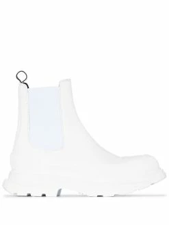 Alexander McQueen flatform sole ankle boots