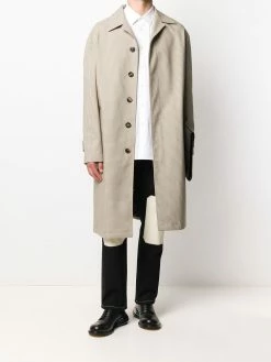 Alexander McQueen spread-collar button-up shirt