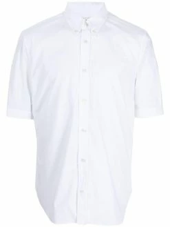 Alexander McQueen short-sleeve button-fastening shirt