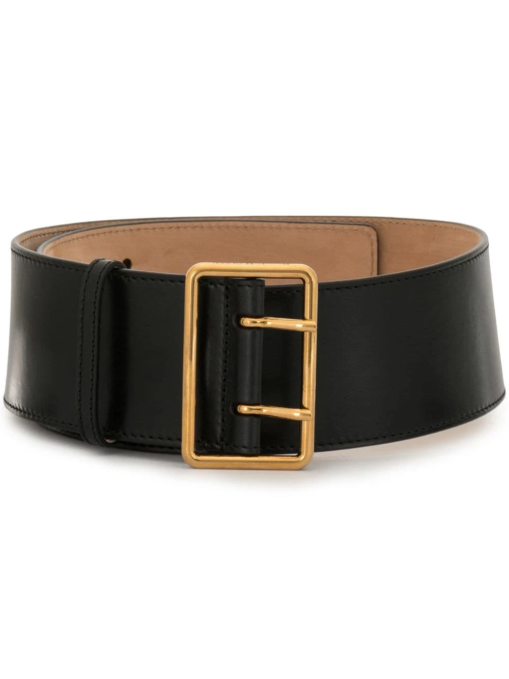 Alexander McQueen Double buckle wide belt 1 Alexander McQueen double-buckle wide belt
