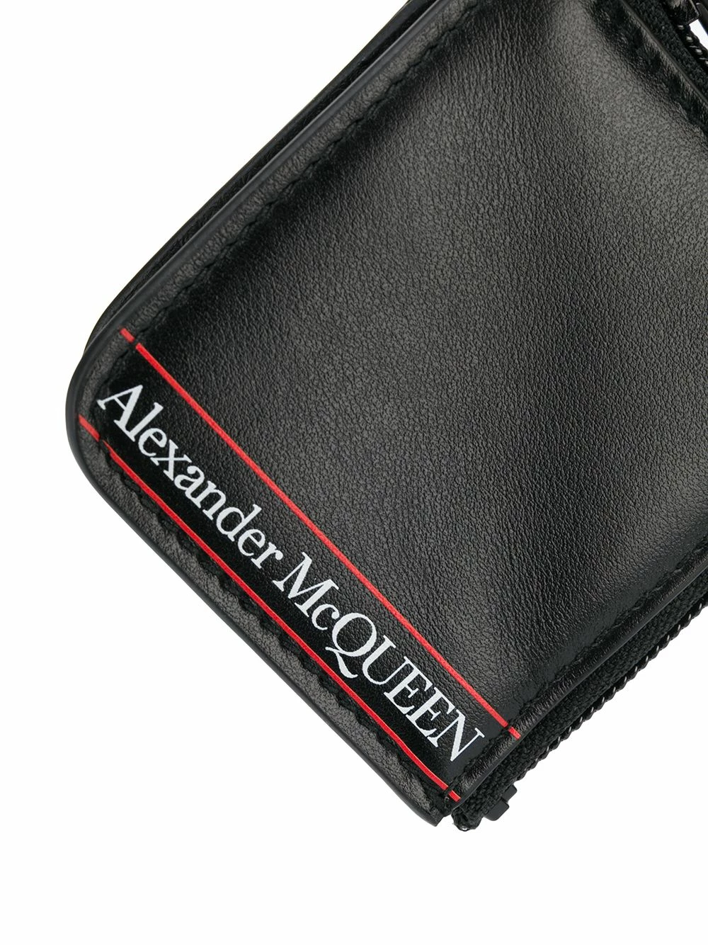 Alexander McQueen Logo keyring wallet 2 Alexander McQueen logo keyring wallet