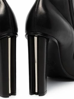 Alexander McQueen 110mm leather ankle boots