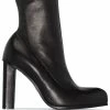 Alexander McQueen 110mm leather ankle boots