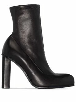 Alexander McQueen 110mm leather ankle boots