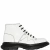Alexander McQueen Tread lace-up leather boots