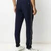 Alexander McQueen piped-trim detailed track pants