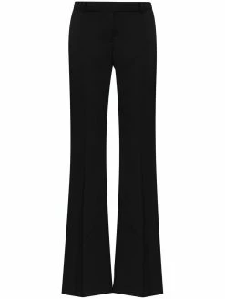 Alexander McQueen high-waisted wool trousers