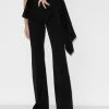 Alexander McQueen high-waisted wool trousers