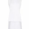 Alexander McQueen asymmetric sleeveless blouse