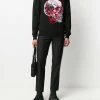 Alexander McQueen skull motif knitted jumper