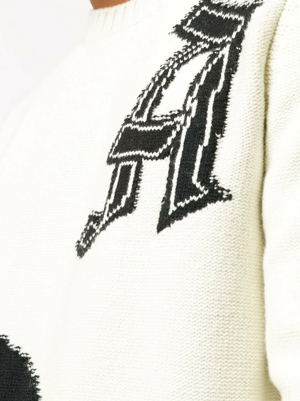 Alexander McQueen Skull and logo crew neck jumper 5 Alexander McQueen skull and logo crew neck jumper