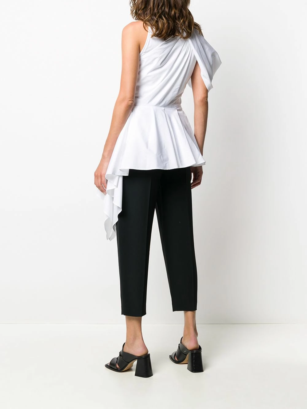 Alexander McQueen Draped asymmetric top 4 Alexander McQueen draped asymmetric top