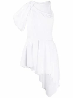 Alexander McQueen draped asymmetric top